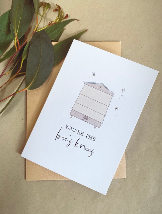 You’re the bees knees Card