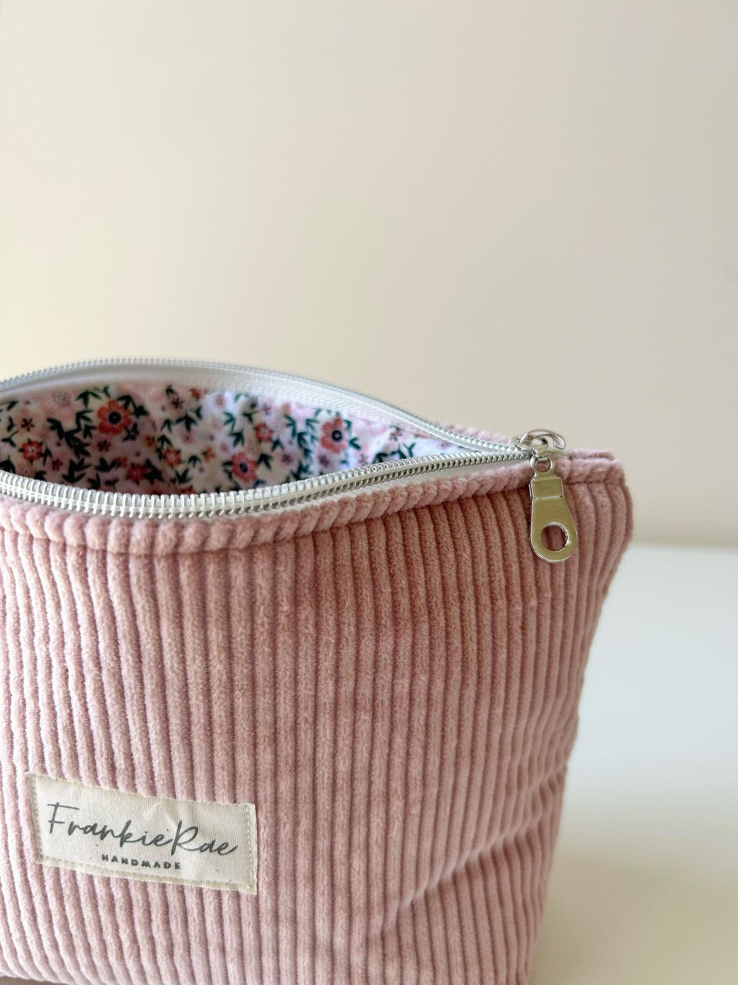 Corduroy Make-Up Pouch