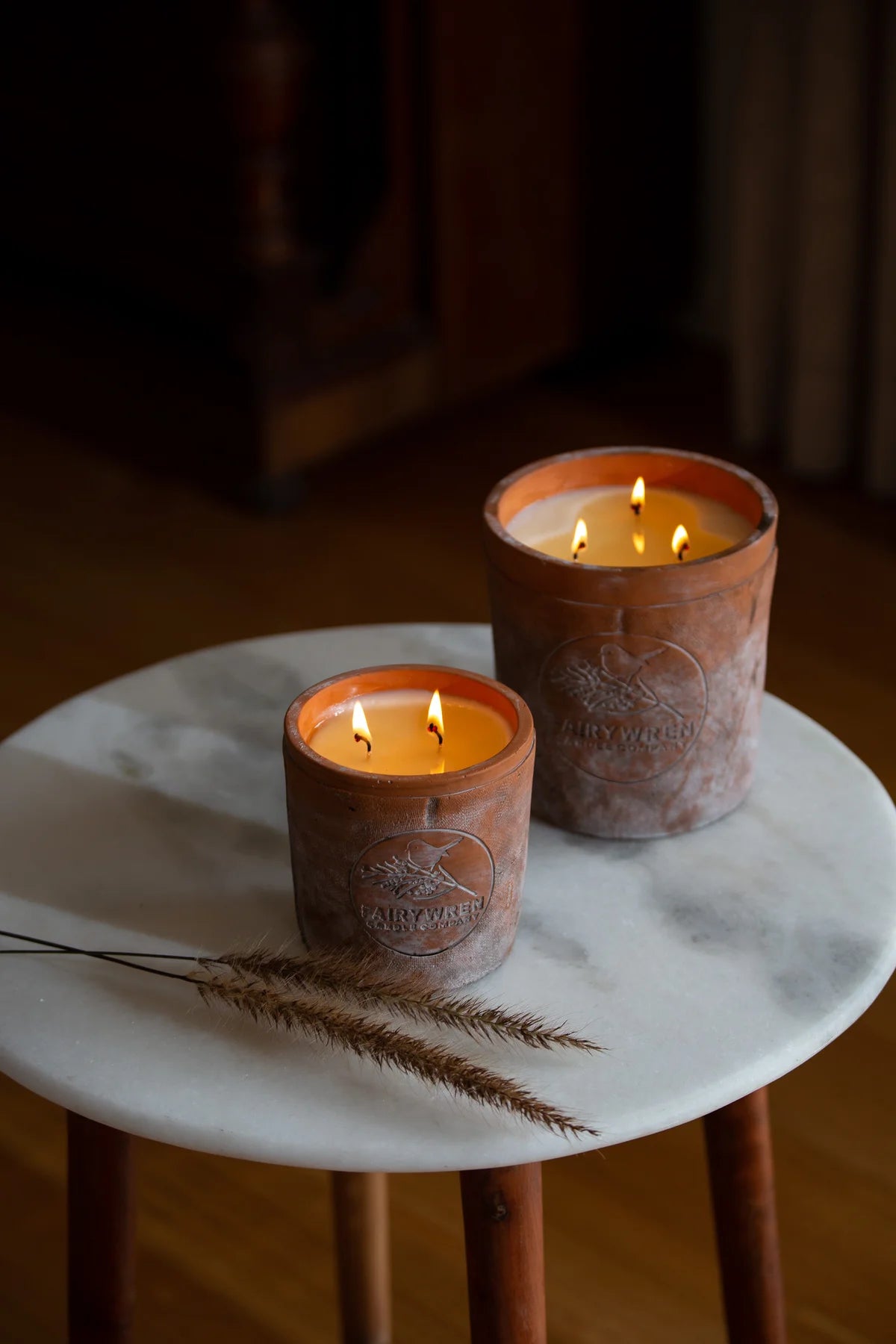 Australian Wildflower Terracotta Classic Candle 600grams